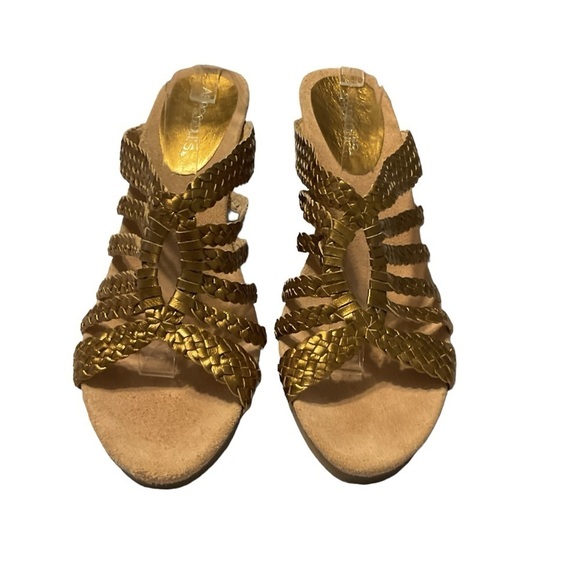 Aerosoles golden wedge sandals size‎ 9.5 - Picture 8 of 8